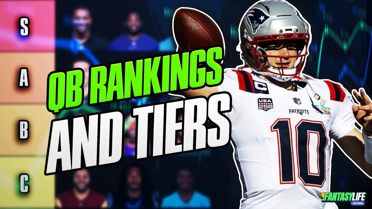 Tier Ranking the Top 24 Quarterbacks for 2026 Fantasy Football