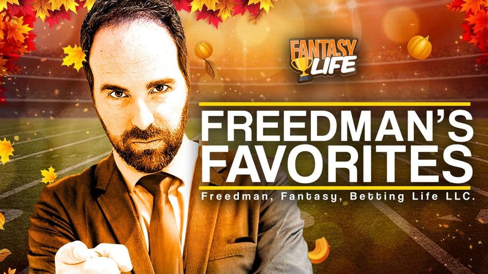 Freedman's Favorites. The Best Fantasy Football Plays For Week 12.