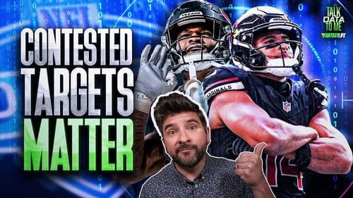 The SHOCKING Stat That Predicts Future Fantasy Points... | Talk Data to Me