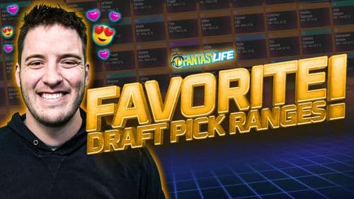 Fantasy Football Draft Strategy. Draft Ranges to Target.