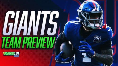 Draft These 3 Giants in Fantasy Football (And 2 Late-Round DARTS? 🎯)